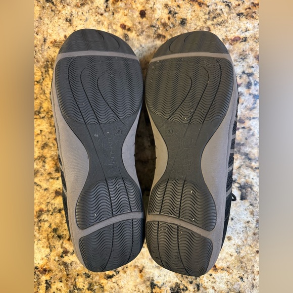 Dansko Honor Athletic Shoes Black And Gray.  Cinch Tie. Size 39 - Picture 4 of 7